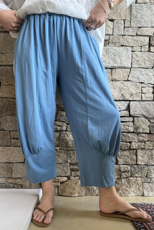 Jo Jo Quirky Classic Barrel Pant Denim